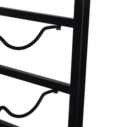 Wine Rack, Industrial Style, Holds 30 Bottles