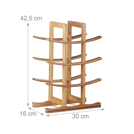 Wine rack for 12 bottles