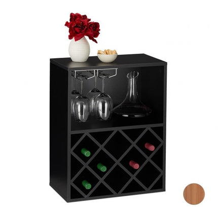 Wine rack for 8 bottles