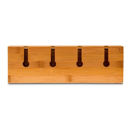Wine rack with glass holder