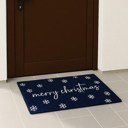 Winter Coconut Doormat, Non-Slip, 60x40 cm