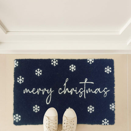 Winter Coconut Doormat, Non-Slip, 60x40 cm