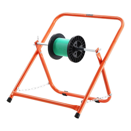 Wire Spool Holder, Foldable Steel Cable Caddy, 100 lb