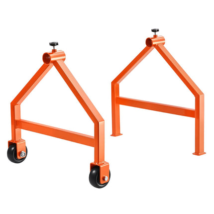Wire Spool Rack With Wheels, 220 lb, Up To 30 In Spool