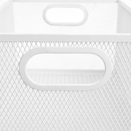Wire Storage Baskets Set of 3, Metal Mesh, 3 Sizes