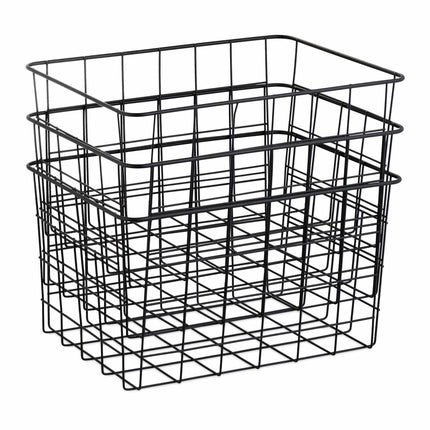 Wire baskets - set of 3
