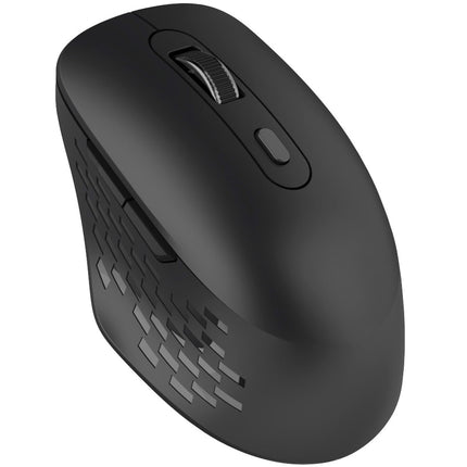 Wireless Dual Mode Mouse, Silent, Bluetooth + RF, Black