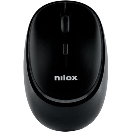Wireless Dual Mode Mouse, Silent, Rechargeable, Black