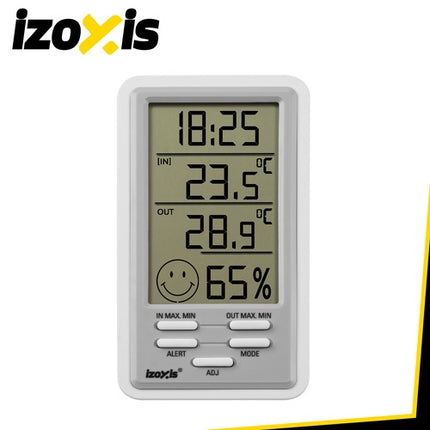 Wireless Weather Station with LCD Display and Alarm