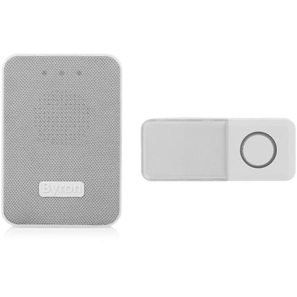 Wireless doorbell with fabric font Battery powered