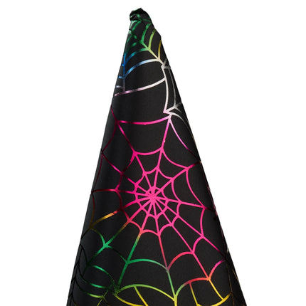 Witch's hat with cobwebs 6-pack