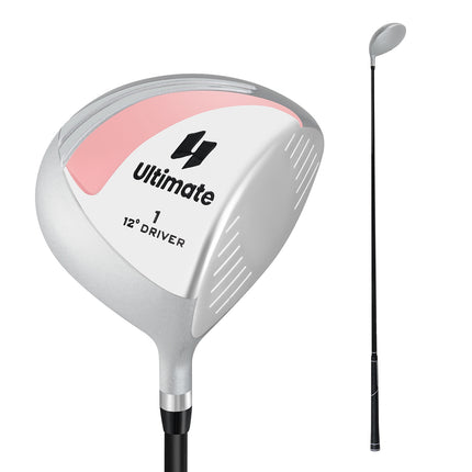 Women's 12 460cc Golf Driver, Graphite Shaft, Headcover