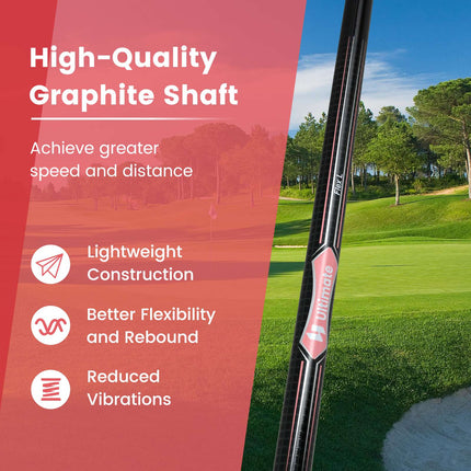 Women's 12 460cc Golf Driver, Graphite Shaft, Headcover