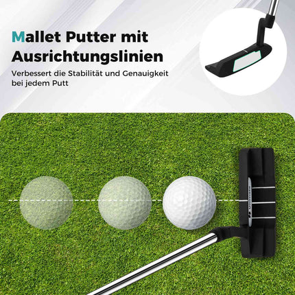 Women's 15-Piece Golf Club Set with Bag & Rain Cover