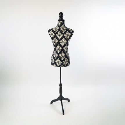 Women's Dress Form, Adjustable, Size 36/38, Baroque Cover