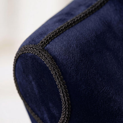 Women's Velvet Dress Form, Adjustable, Dark Blue