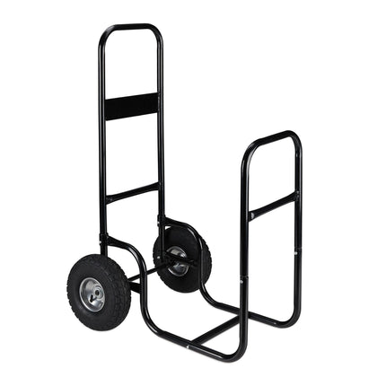 Wood cart with wheels