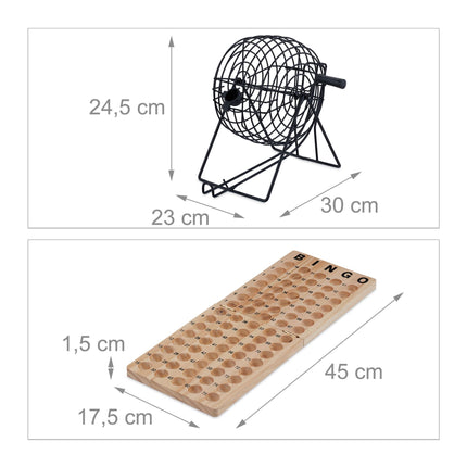 Wooden Bingo Game