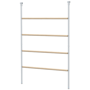 Wooden chicken playground ladder - 140 x 86 cm, natural wood