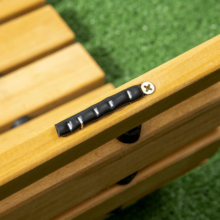 Wooden Garden Pathway, Rollable, 185x60 cm, Fir Wood