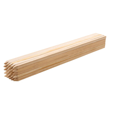 Wooden Garden Stakes, 50 Pack, 36 In Pointed Fir Wood