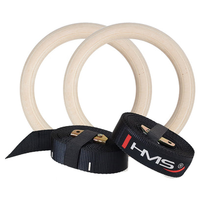 Wooden Gymnastic Rings – Durable Training Equipment