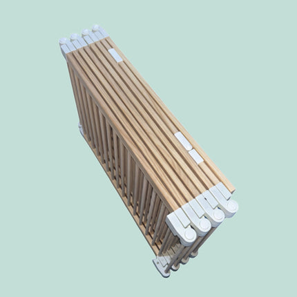 Wooden Playpen, Foldable, 8 Panels, Safe Play Area