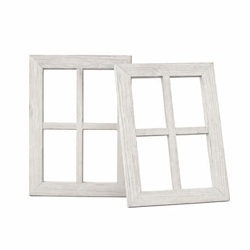 Wooden Window Frames, Set of 2 – Rustic Decor