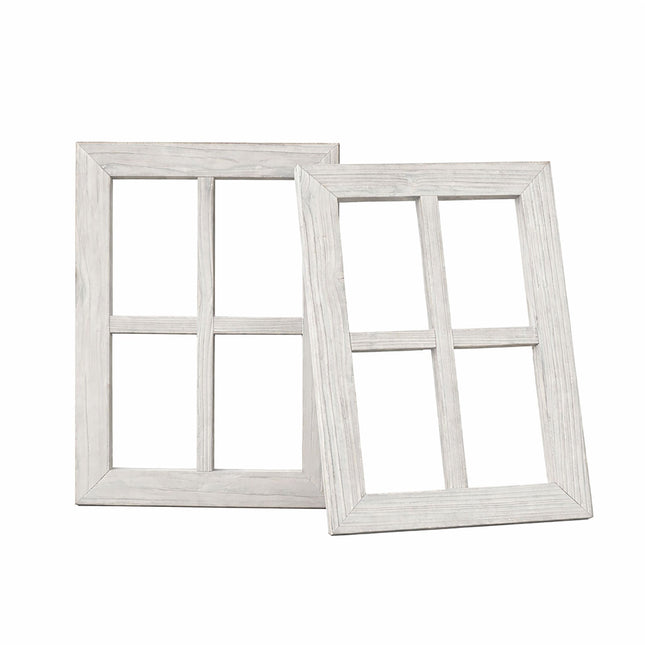 Wooden Window Frames, Set of 2 – Rustic Decor