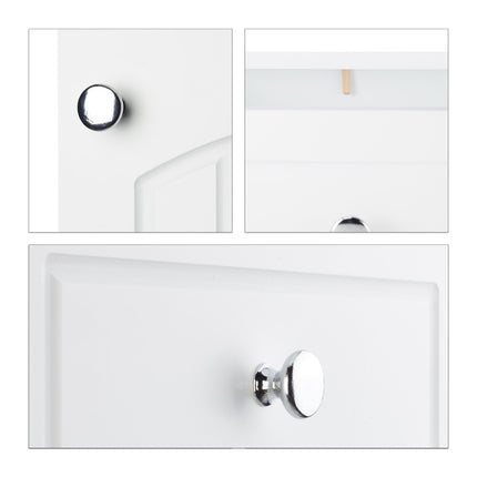 Wooden bathroom cabinet
