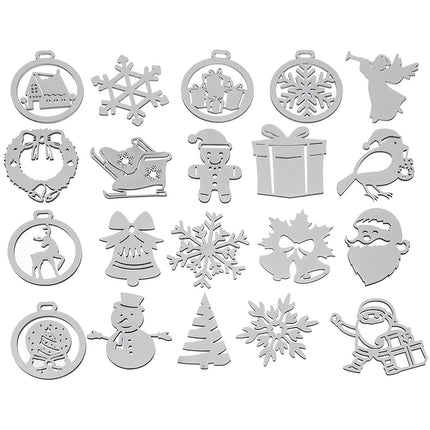 Wooden baubles - 20pcs Ruhhy