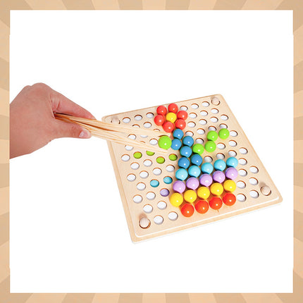 Wooden beads puzzle 22403