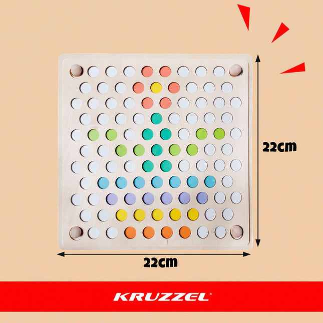 Wooden beads puzzle 22403
