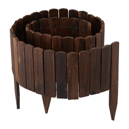 Wooden beet edge, flexible