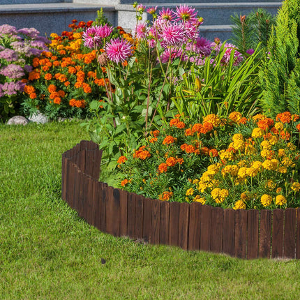 Wooden beet edge, flexible