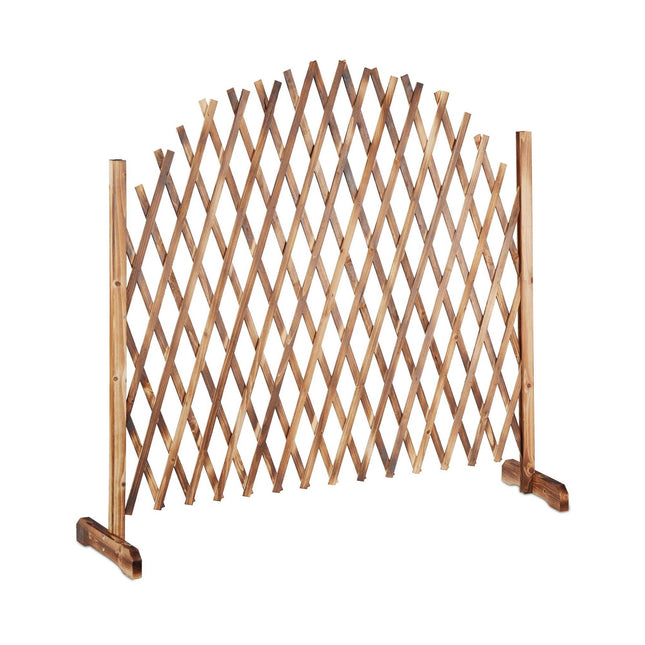 Wooden climbing support, extendable