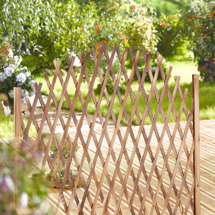 Wooden climbing support, extendable