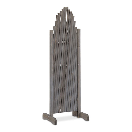 Wooden climbing support, extendable