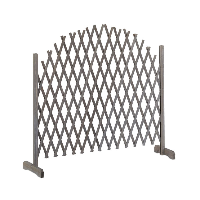 Wooden climbing support, extendable