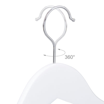 Wooden clothes hangers for children, 30-pack