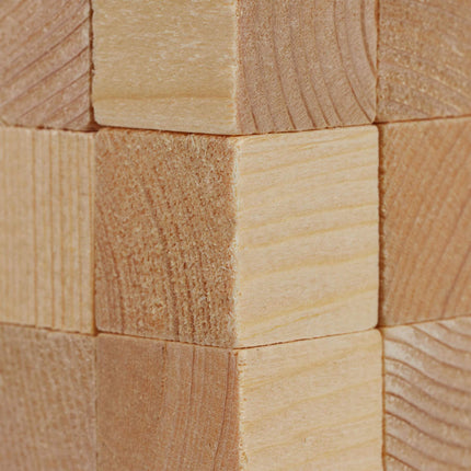 Wooden cube 2cm set with 160 pcs