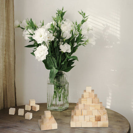 Wooden cube 2cm set with 160 pcs