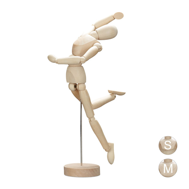 Wooden doll
