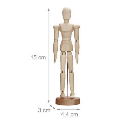 Wooden doll