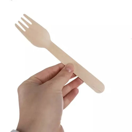 Wooden forks - 100 pcs. Ruhy 20697