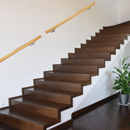 Wooden handrail