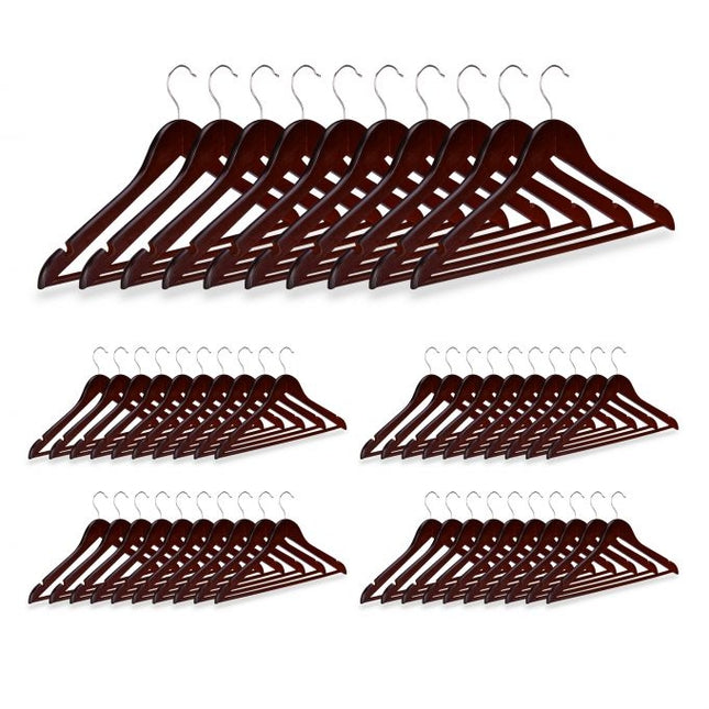Houten hangers - 50 stuks