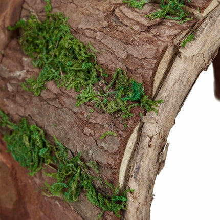 Wooden hedgehog house