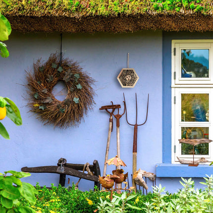 Wooden insect hotel