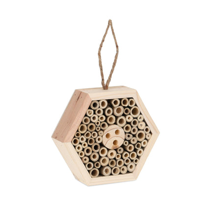 Wooden insect hotel